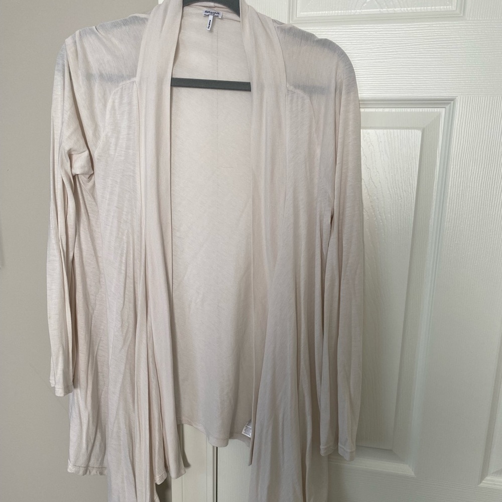 Splendid open front draped cardigan